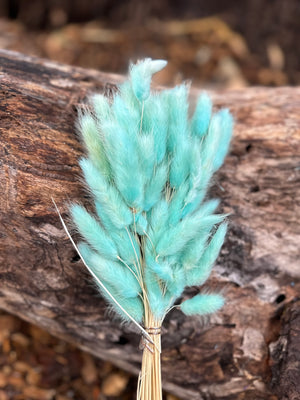 Bunny Tails/Pussy Tails - Pale Turquoise Blue/Green