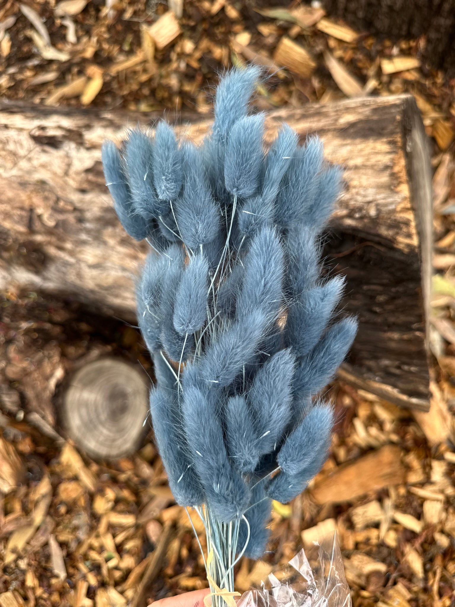 Bunny Tails/Pussy Tails -  Dark Dusty Blue