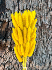 Bunny Tails/Pussy Tails - Bumblebee Yellow