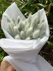 Bunny Tails/Pussy Tails - Soft Sage Grey