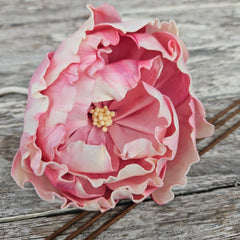 Handmade Flowers - Sola Flower Soft Violet Pink Peony - 10cm